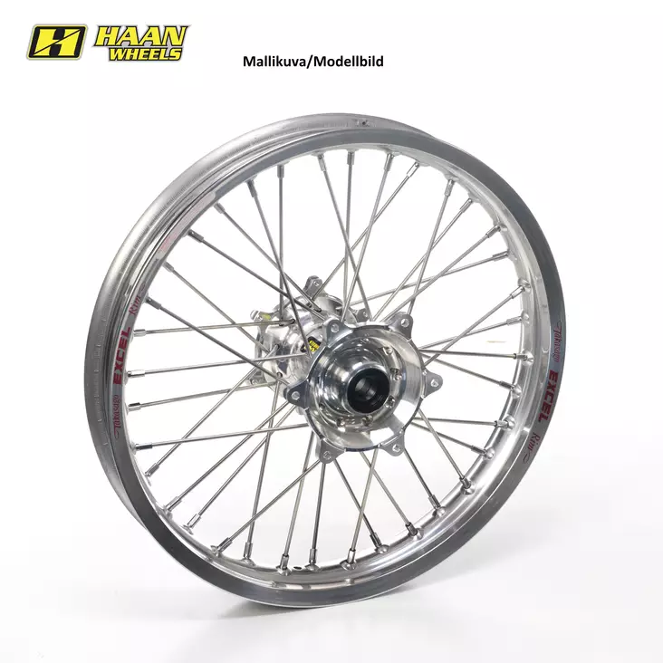 Haan wheel CRF450 13- 19-2,15 ALLOY/SILVER - Duell MP varaosat ja tarvikkeet - 63114 - 1