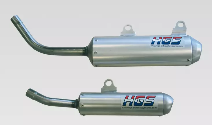 HGS Äänenvaimennin 2T Racing KTM125 04-15.144/150SX 07-15 - Duell MP varaosat ja tarvikkeet - 68274 - 1