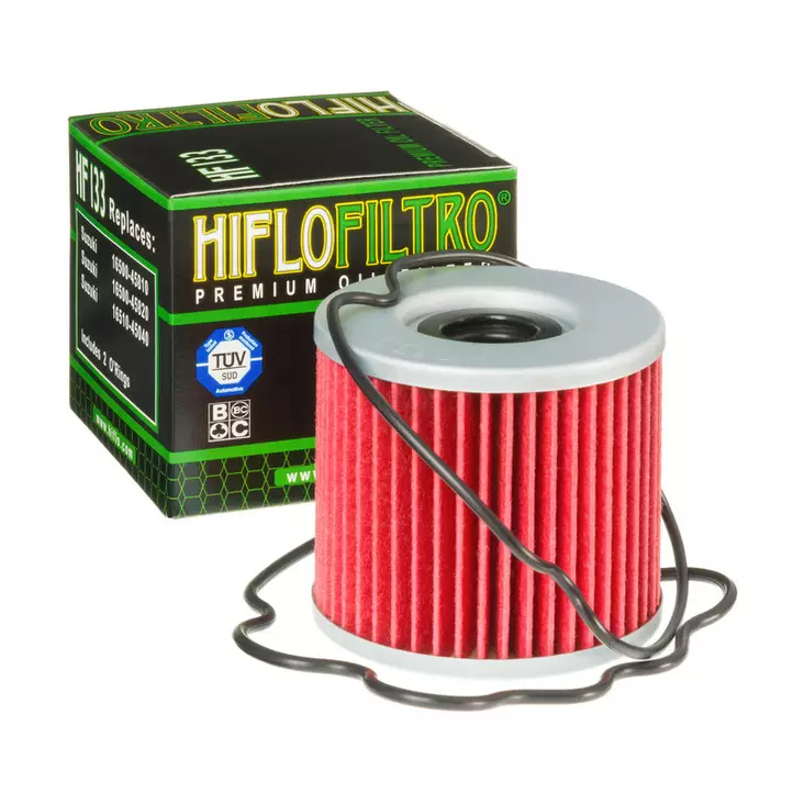 HiFlo öljynsuodatin HF133 (sis.2kpl o-r.Suzuki) - Duell MP varaosat ja tarvikkeet - 128684 - 1