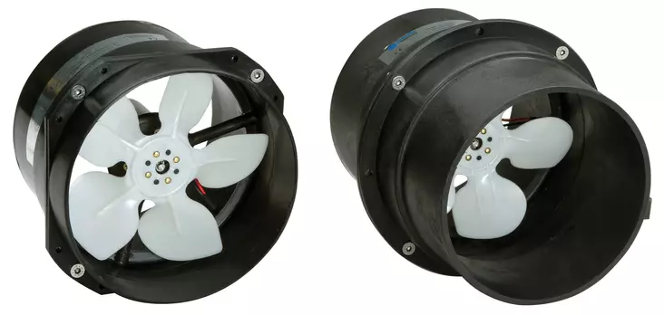High flow axial fans 12V 7A - Duell venetarvikkeet - 6524 - 1