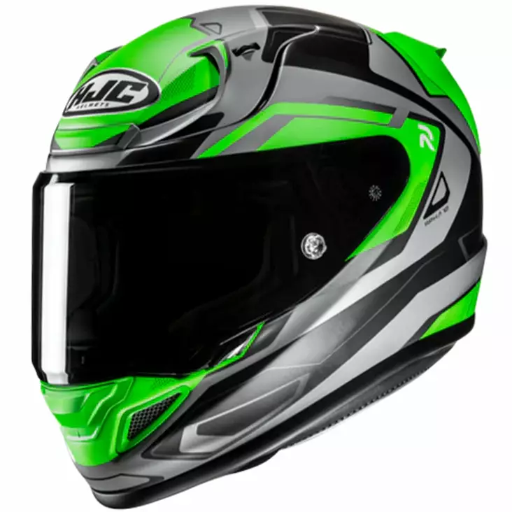 HJC Kypärä RPHA 12 Brels Fluo Vihreä/Harmaa MC5HSF, M - Duell ajovarusteet - 57084 - 1