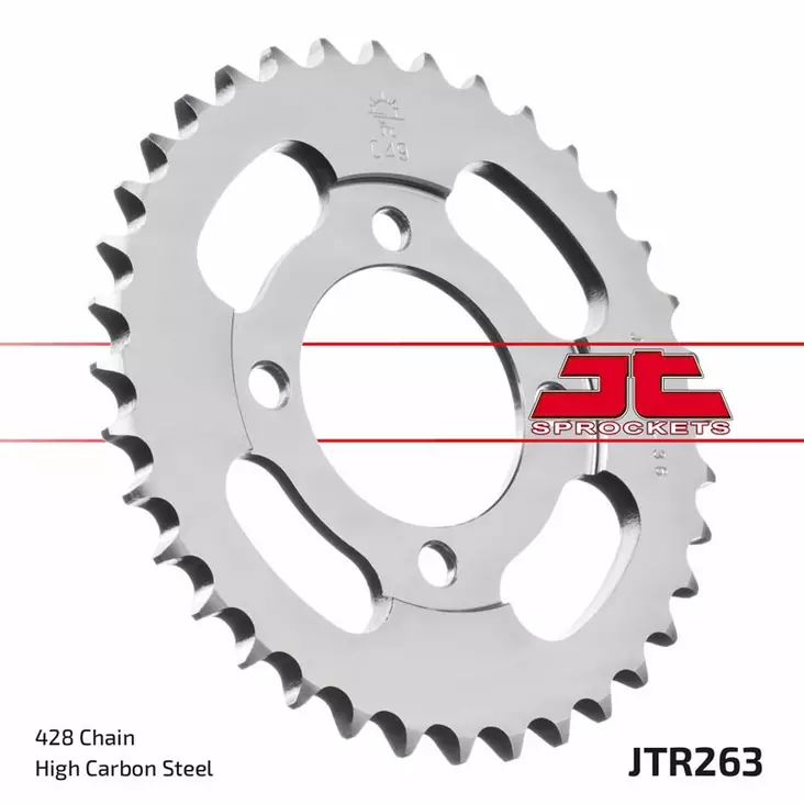 JT Rear Sprocket JTR263.40ZBK - Duell MP varaosat ja tarvikkeet - 117144 - 1
