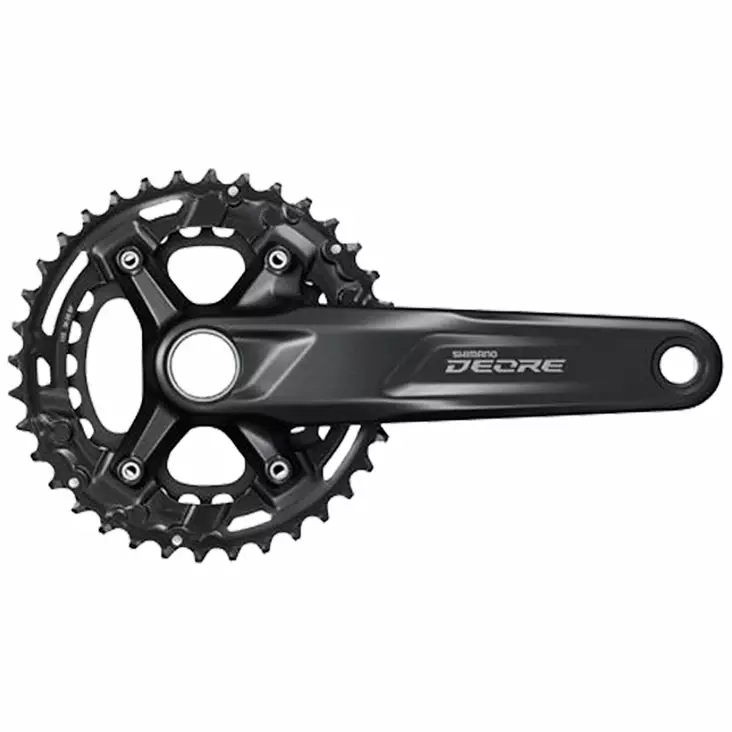 Kampipari SHIMANO FC-M4100-2 36/26 175mm alu Hollowtech musta - Duell polkupyörien varaosat ja tarvikkeet - 57724 - 1