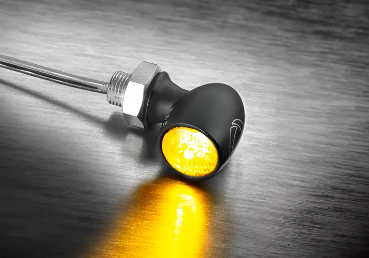 Kellermann Atto® indicator black w/ clear glass - Duell MP varaosat ja tarvikkeet - 131424 - 1