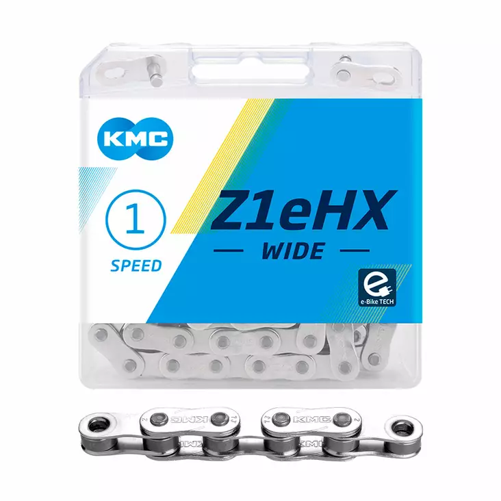 Ketju 1-v KMC Z1eHX Wide EPT 1/2 x 1/8" 112L - Duell polkupyörien varaosat ja tarvikkeet - 8234 - 1