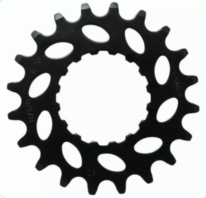 Ketjuratas KMC E-bike Bosch etu musta 11/128" 18h - Duell polkupyörien varaosat ja tarvikkeet - 9024 - 1