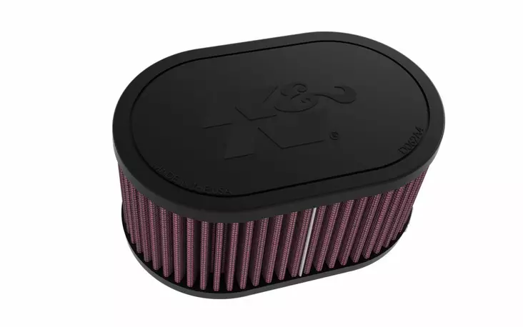 K&N Universal Clamp-On Air Filter 2-1/8" Dual Flg 6-1/4 X 4"Od3"H - Duell MP varaosat ja tarvikkeet - 127274 - 1