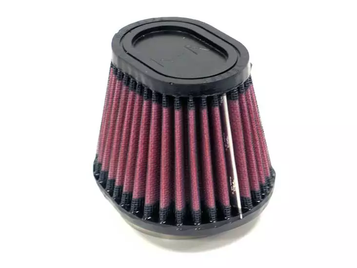 K&N Universal Clamp-On Air Filter 2-7/16"Flg 4-1/2" X 3-3/4"B 3-1/2" X 2-1/2"T - Duell MP varaosat ja tarvikkeet - 128054 - 1
