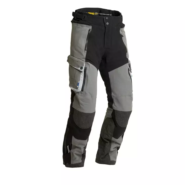 Lindstrands Tekstiilihousut Sunne Harmaa/Musta S58 - Duell ajovarusteet - 30384 - 1