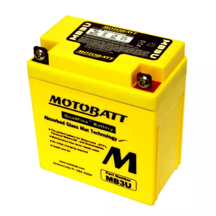 Motobatt MB3U akku - Duell muut varaosat ja tarvikkeet - 131334 - 1