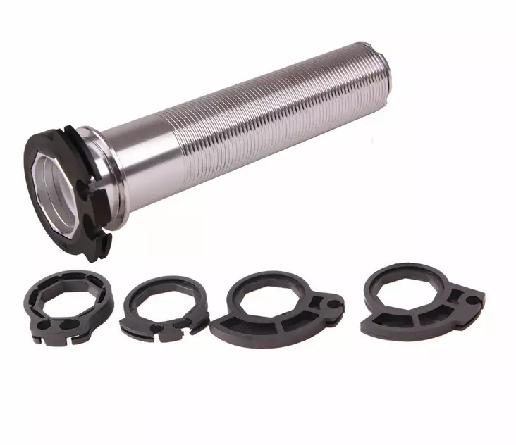 ODI Fusion Alloy Throttle Tube MX 7/8" SILVER Alloy with Teflon Internal Sleeve - Duell MP varaosat ja tarvikkeet - 53454 - 1