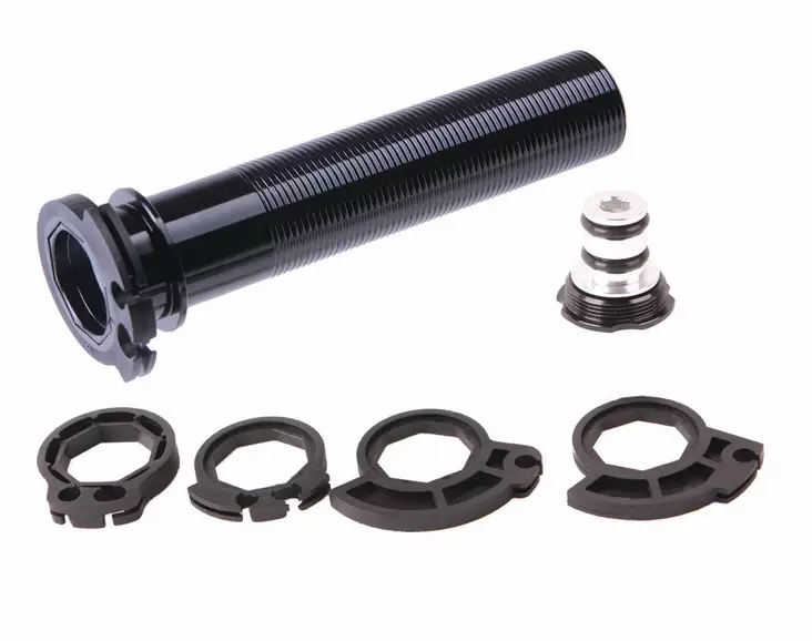 ODI Fusion PRO Alloy Throttle Tube MX 7/8" BLACK Alloy with Internal Sealed Bea - Duell MP varaosat ja tarvikkeet - 53484 - 1