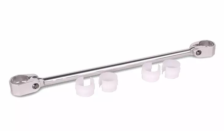 ODI V-TWIN Crossbar with Clamps - Silver - Duell MP varaosat ja tarvikkeet - 53854 - 1