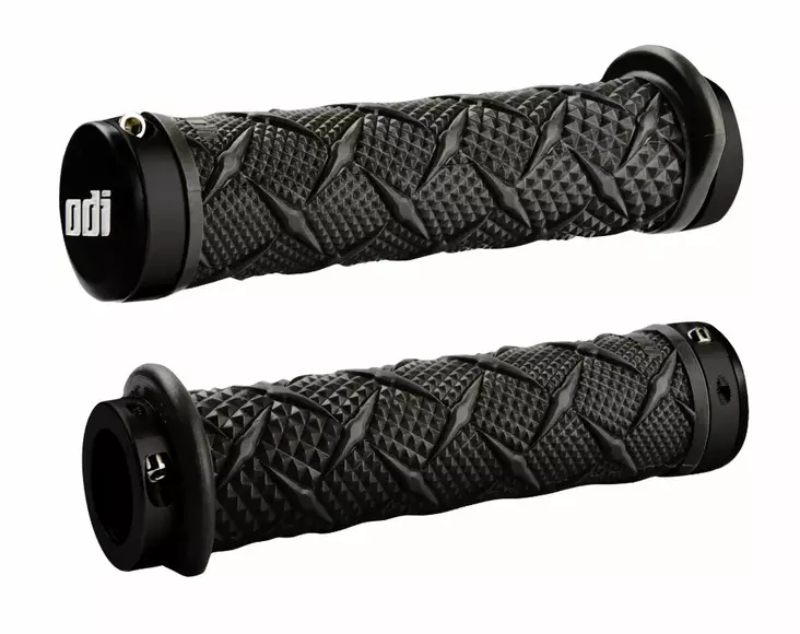 ODI WATERCRAFT DUAL LOCK-ON GRIPS X-Treme 130mm: Small Flange Black w/Black Cla - Duell MP varaosat ja tarvikkeet - 53154 - 1
