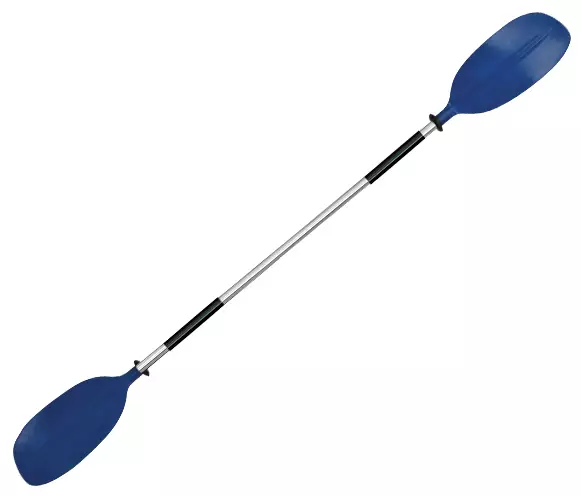 OS KAYAK PADDLE 1 PCE - ASYMMETRIC BLADES 2170mm BLUE - Duell venetarvikkeet - 132324 - 1