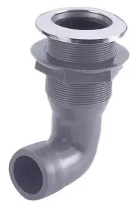 Osculati itsetyhjennys läpivienti 19mm - Duell venetarvikkeet - 6124 - 1