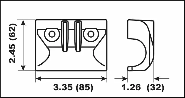 Perf metals anodi Yamaha 40/50HP - Duell venetarvikkeet - 135994 - 1