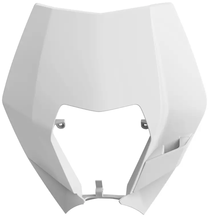 Polisport Headlight mask KTM EXC/EXC-F/XC-W/XCF-W (08-13) white ktm (14) - Duell MP varaosat ja tarvikkeet - 132004 - 1