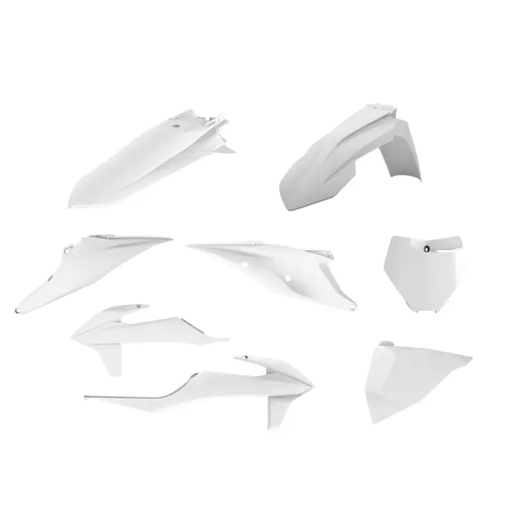 Polisport kit KTM SX/XC/SX-F/XC-F(19-22) white BD (1) - Duell MP varaosat ja tarvikkeet - 129684 - 1