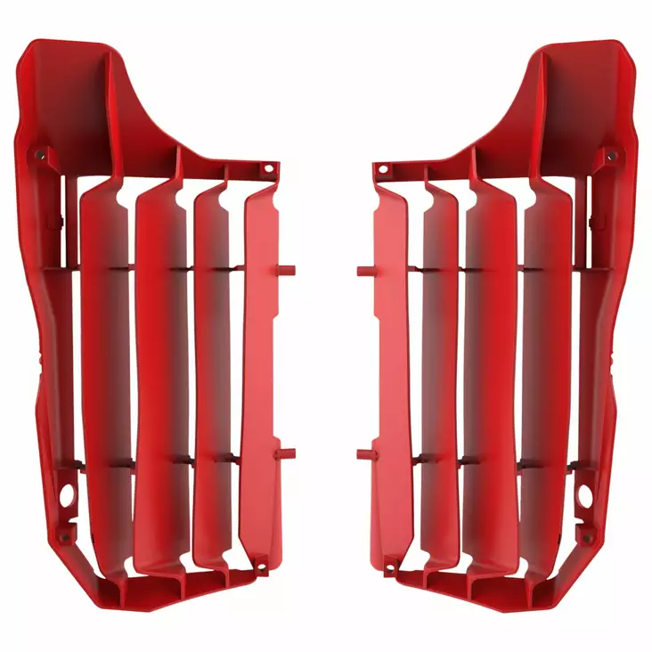 Polisport Radiator louver Honda CRF250R/RX (20-21) red cr04 (20) - Duell MP varaosat ja tarvikkeet - 131104 - 1