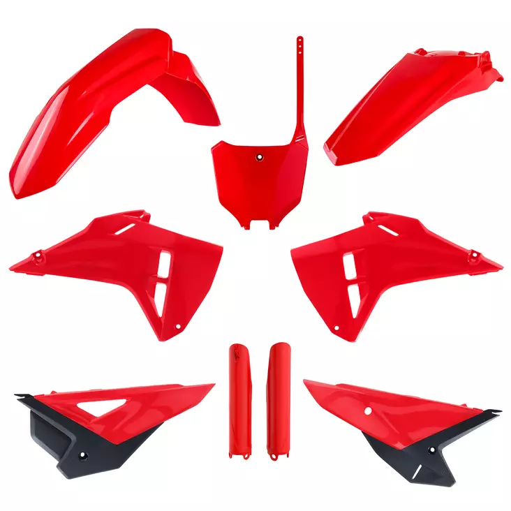 Polisport Restyling Kit Honda CRF250R 22-24 450R 21-24 2025 look Red - Duell MP varaosat ja tarvikkeet - 129844 - 1