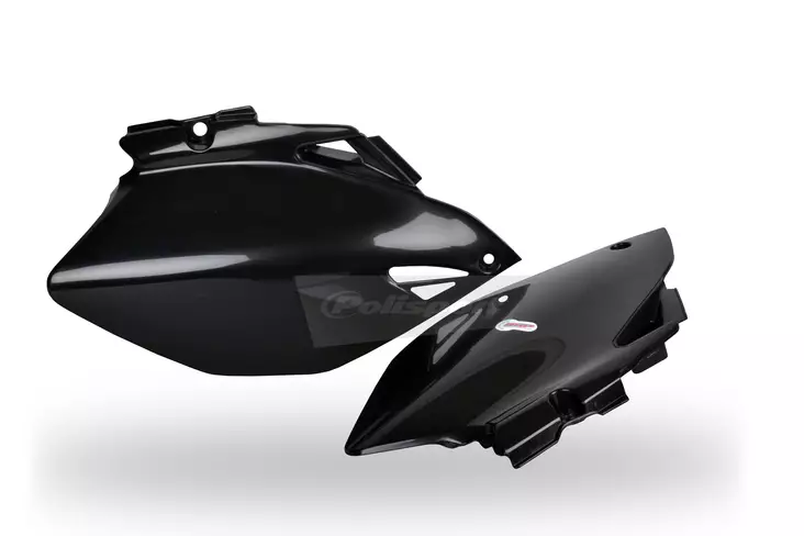Polisport Side Panels YZ250F/450F(06-09) black (6) - Duell MP varaosat ja tarvikkeet - 130434 - 1