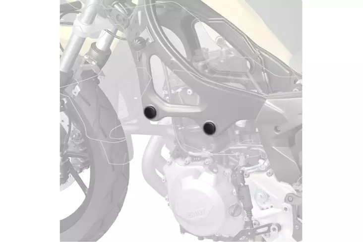 Puig Chassis Plugs Bmw F750Gs/850Gs 18' C/Black - Duell MP varaosat ja tarvikkeet - 99774 - 1