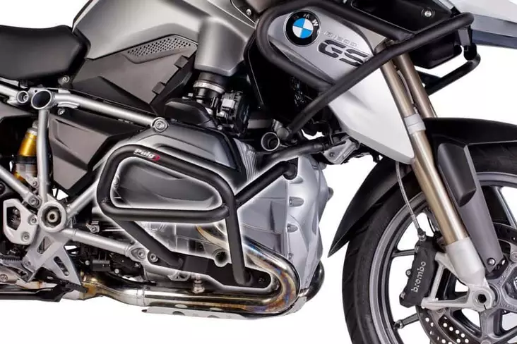 Puig Engine Guards Lower Bmw R1200Gs 14-18'C/Black - Duell MP varaosat ja tarvikkeet - 91354 - 1