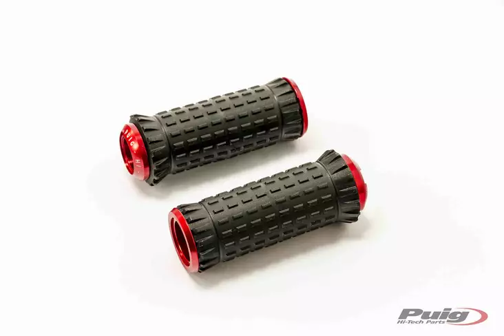 Puig Footpegs R-Fighter S Piloto Rig/Left C/Red - Duell MP varaosat ja tarvikkeet - 90924 - 1