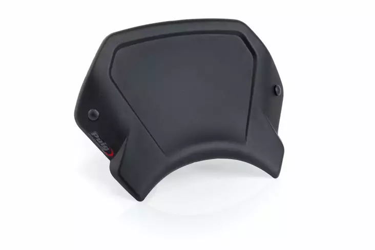 Puig Front Plate Frontal Alu C/Black - Duell MP varaosat ja tarvikkeet - 89934 - 1