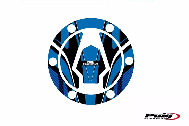 Puig Fuel Cap Cover Mod. Radical Bmw C/Blue - Duell MP varaosat ja tarvikkeet - 90374 - 1