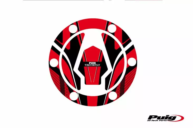 Puig Fuel Cap Cover Mod. Radical Bmw C/Red - Duell MP varaosat ja tarvikkeet - 92044 - 1