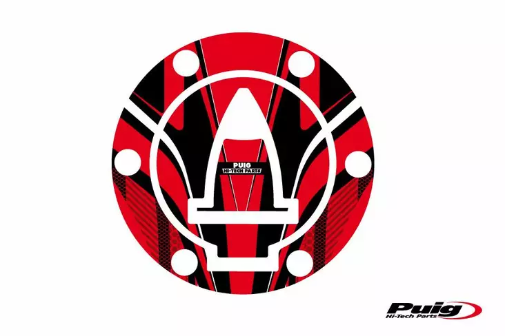 Puig Fuel Cap Cover Mod. Radical Ducati C/Red - Duell MP varaosat ja tarvikkeet - 91234 - 1