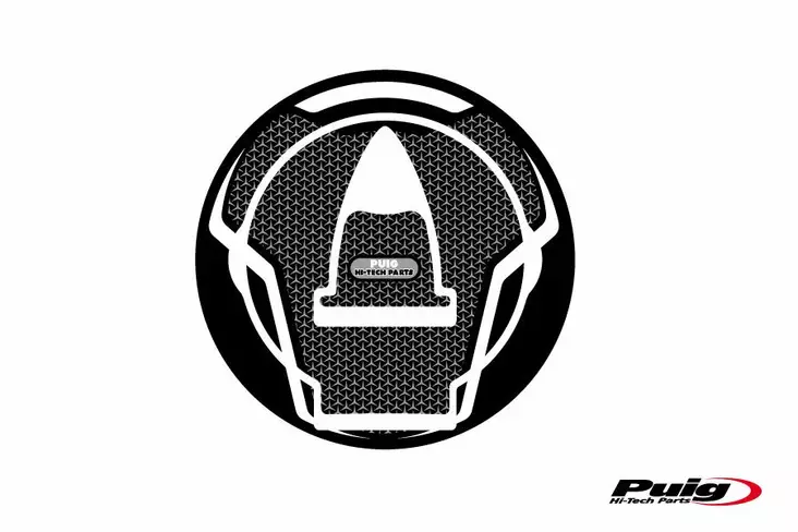 Puig Fuel Cap Cover Naked Ducati C/Grey - Duell MP varaosat ja tarvikkeet - 92534 - 1