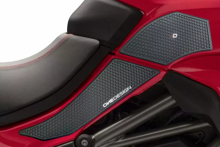 Puig Lateral Tank Pads Ducati C/Black - Duell MP varaosat ja tarvikkeet - 99454 - 1