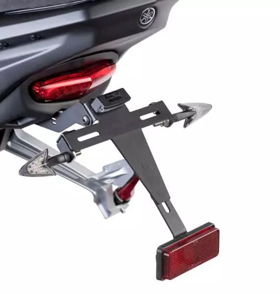 Puig License Support Yamaha Mt-125 15-18 C/Black - Duell MP varaosat ja tarvikkeet - 91204 - 1