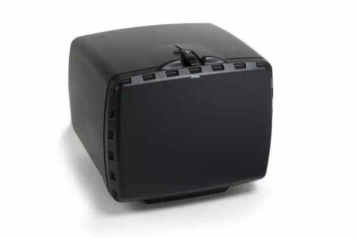 Puig Mega Box With Lock C/Black - Duell MP varaosat ja tarvikkeet - 94254 - 1