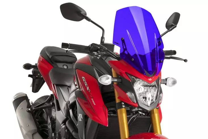 Puig Ninds. N.G. Touring Suzuki Gsx-S750 17-21'' C/Blue - Duell MP varaosat ja tarvikkeet - 91044 - 1