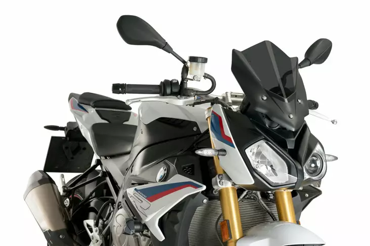 Puig Racing Screen Bmw S1000R 14'-18' C/Dark Smoke - Duell MP varaosat ja tarvikkeet - 91454 - 1