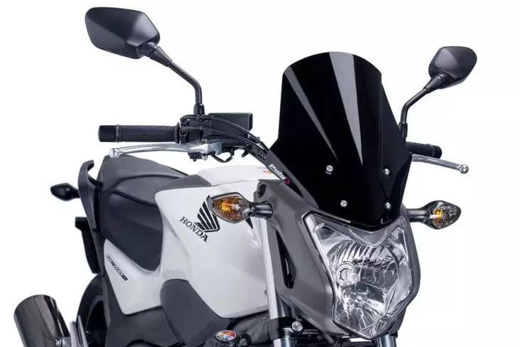 Puig Racing Screen Honda Nc750S 14-18' C/Black - Duell MP varaosat ja tarvikkeet - 93064 - 1