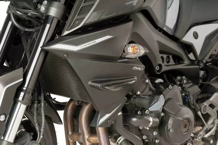 Puig Radiator Side Panels Mt09 17-18'/Mt09 Sp 18' C/Bla - Duell MP varaosat ja tarvikkeet - 90784 - 1
