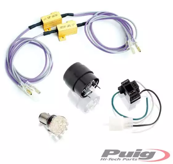Puig Resistors 3.9 Ohms/25W Leds Turn Light - Duell MP varaosat ja tarvikkeet - 93204 - 1