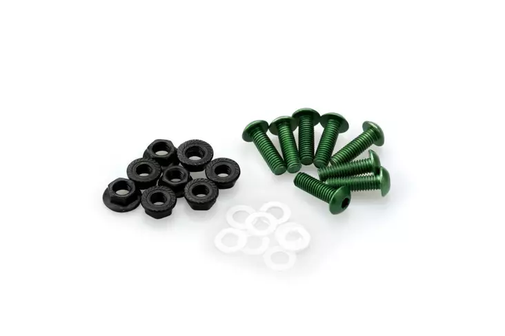 Puig Screw Kit C/Green - Duell MP varaosat ja tarvikkeet - 99974 - 1