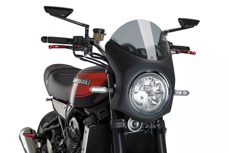 Puig Semifairing C/Black Kawasaki Z900Rs 18' C/Smoke - Duell MP varaosat ja tarvikkeet - 90774 - 1