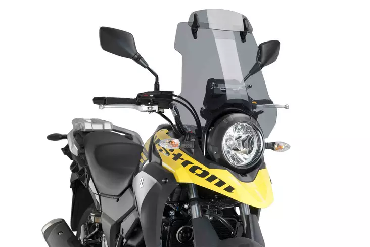 Puig Touring Screen/Vis Suzuki Dl250 V-Strom 17-21'- C/ - Duell MP varaosat ja tarvikkeet - 90514 - 1