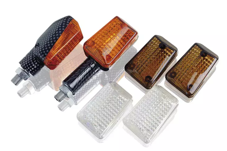 Puig Turn Light Mini Short Carbon Homologated - Duell MP varaosat ja tarvikkeet - 94774 - 1