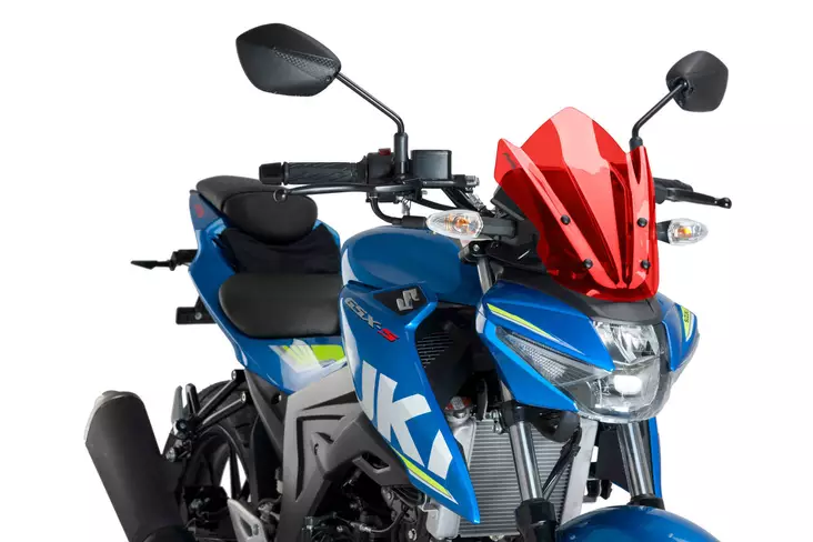Puig Wind. N.G. Sport Suzuki Gsx-S125 17-21' C/Red - Duell MP varaosat ja tarvikkeet - 89514 - 1