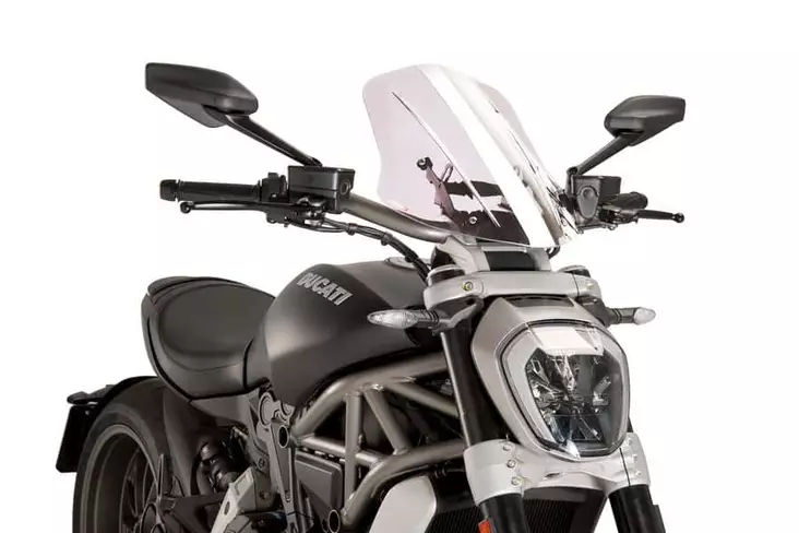 Puig Winds.New Gener. Touring Ducati X Diavel/S 16-18' - Duell MP varaosat ja tarvikkeet - 90494 - 1