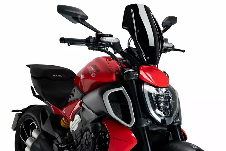 Puig Winds. New Generation Regula. Ducati Diavel V4 - Duell MP varaosat ja tarvikkeet - 96694 - 1