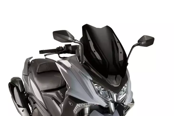 Puig Winds. V-Techline Sport Kymco Ak550 17-22' C/Black - Duell MP varaosat ja tarvikkeet - 91084 - 1